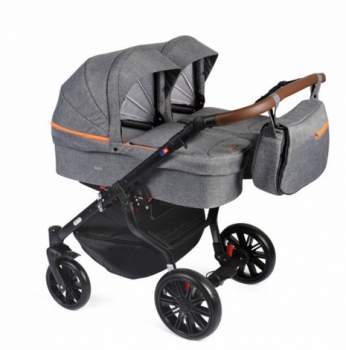 Dorjan sourozenecký kočárek Twin Quick 2022 08 Grey