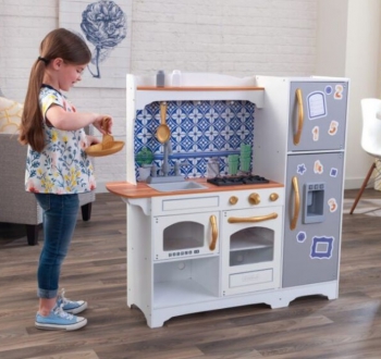 Kidkraft dětská kuchyňka Mosaic s magnetickou lednicí