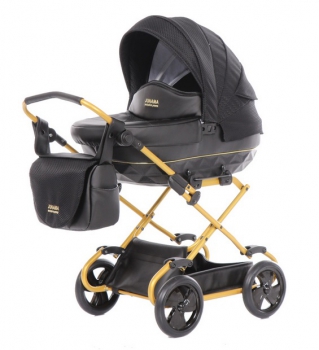 Junama kočárek pro panenky MINI SAPHIRE 03 Deep Black