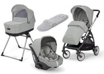 Inglesina sestava ELECTA CAB SYSTEM QUATRO 2022 GREENWICH SILVER