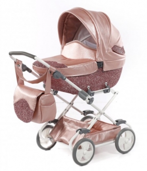 Junama kočárek pro panenky MINI GLITTER 06
