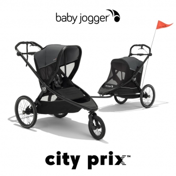 BabyJogger PRIX 2v1 (ride & cyklo) AMBITION BLACK