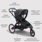 BabyJogger PRIX 2v1 (ride & cyklo) AMBITION BLACK