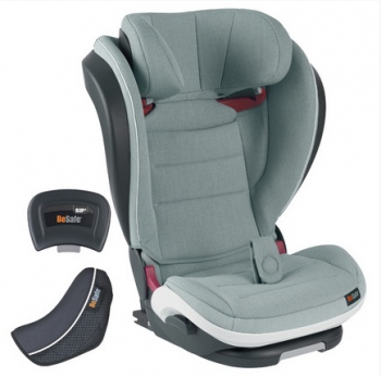 BeSafe dětská autosedačka iZi Flex FIX i-Size Sea Green Mélange 09
