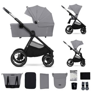KINDERKRAFT KINDERKRAFT Kočárek kombinovaný Nea 2 2v1 Platinum Grey