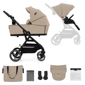 KINDERKRAFT SELECT KINDERKRAFT SELECT Kočárek kombinovaný Yoxi 2v1 Sand Beige