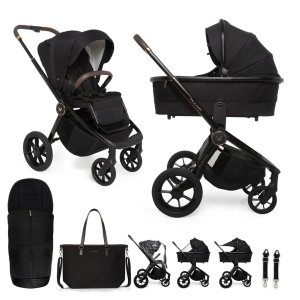 MUUVO MUUVO Kočárek kombinovaný Quick SE 2 Sunset black set 2v1