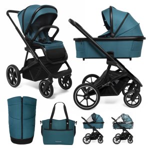 MUUVO MUUVO Kočárek kombinovaný Slick 2.0 set 2v1 Tropical green