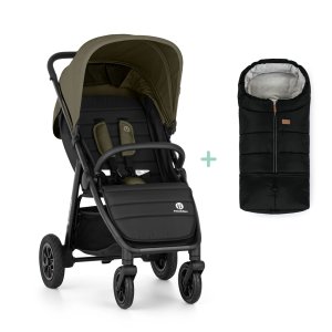 PETITEMARS PETITE&MARS Kočárek sportovní Airwalk2 Mature Olive + PETITE&MARS fusak Jibot ZDARMA