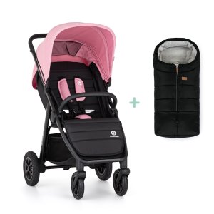 PETITEMARS PETITE&MARS Kočárek sportovní Airwalk2 Rose Pink + PETITE&MARS fusak Jibot ZDARMA