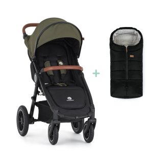 PETITEMARS PETITE&MARS Kočárek sportovní Street2 Air Oak Mature Olive + PETITE&MARS fusak Jibot ZDARMA