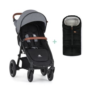 PETITEMARS PETITE&MARS Kočárek sportovní Street2 Air Oak Ultimate Grey + PETITE&MARS fusak Jibot ZDARMA