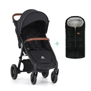PETITEMARS PETITE&MARS Kočárek sportovní Street2 RWS Oak Perfect Black  + PETITE&MARS fusak Jibot ZDARMA