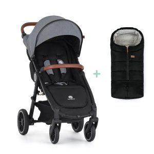 PETITEMARS PETITE&MARS Kočárek sportovní Street2 RWS Oak Ultimate Grey  + PETITE&MARS fusak Jibot ZDARMA