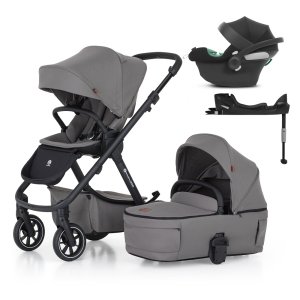 PETITEMARS PETITE&MARS SET Kočárek 4v1 ICON Dove Grey LITE RWS + CBX By CYBEX Aton B2 i-Size