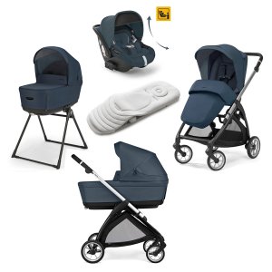 Inglesina Kočárek Inglesina Electa Darwin Recline 4v1 2025 Hudson Blue