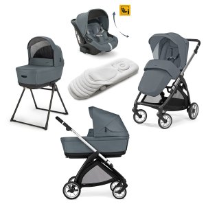 Inglesina Kočárek Inglesina Electa Darwin Recline 4v1 2025 Union Grey