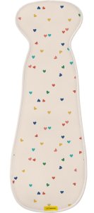 AEROMOOV AEROMOOV Vložka do autosedačky Confetti Hearts 15-36kg Limited