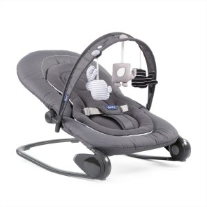 CHICCO CHICCO Houpátko Hoopla - Moon Grey 0m+, do 18 kg