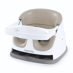 INGENUITY INGENUITY Podsedák na židli 2v1 Baby Base Cashmere 6m+ do 22 kg