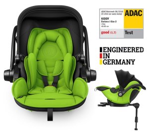 KIDDY KIDDY Autosedačka Evoluna i-size 2 + Isofix základna 40-83 cm Spring Green 
