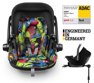 KIDDY KIDDY Autosedačka Evoluna i-size 2 + Isofix základna 40-83 cm Street Jungle 