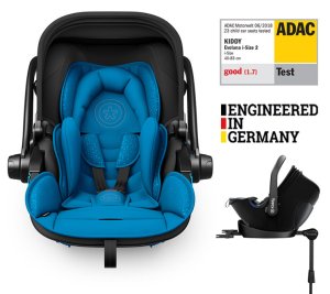 KIDDY KIDDY Autosedačka Evoluna i-size 2 + Isofix základna 40-83 cm Summer Blue 