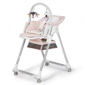 KINDERKRAFT SELECT KINDERKRAFT SELECT Židlička jídelní Lastree Pink, Premium