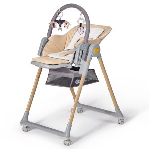 KINDERKRAFT SELECT KINDERKRAFT SELECT Židlička jídelní Lastree Wood, Premium