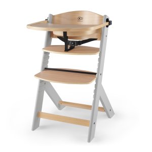 KINDERKRAFT KINDERKRAFT Židlička jídelní Enock Grey wooden, Premium