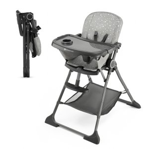 KINDERKRAFT KINDERKRAFT Židlička jídelní Foldee Grey