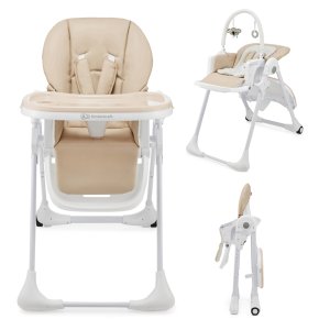 KINDERKRAFT KINDERKRAFT Židlička jídelní Tummie beige