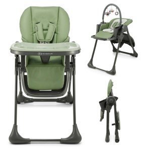 KINDERKRAFT KINDERKRAFT Židlička jídelní Tummie green