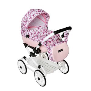 JASMINE Kočárek pro panenky Jasmine Kids V3 Fialka