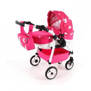 JASMINE Kočárek pro panenky Kids OK Unicorn