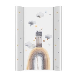 CEBA CEBA BABY Podložka přebalovací 2-hranná měkká (50x70) Basic Rainbow Home