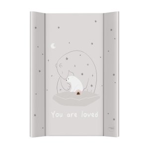 CEBA CEBA BABY Podložka přebalovací 2-hranná s pevnou deskou (50x70) Basic Polar Bears