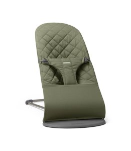 BABYBJORN Babybjorn lehátko BLISS Dark green Woven tmavě šedá konstrukce