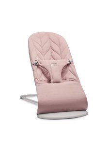 BABYBJORN Lehátko Babybjorn Bouncer Bliss  Dusty pink cotton Petal
