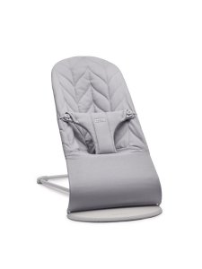  Lehátko Babybjorn Bouncer Bliss Light grey cotton Petal