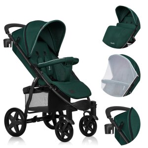 LIONELO LIONELO Kočárek sportovní Annet Plus Green Forest