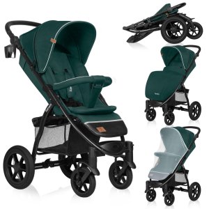 LIONELO LIONELO Kočárek sportovní Annet Tour Green Turquoise