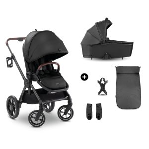 Hauck Hauck Kombinovaný kočárek Comfort N Care 2v1 black