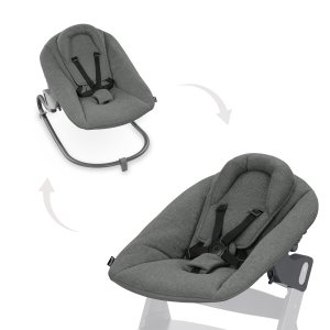 Hauck Hauck Křesílko Alpha Bouncer Premium Dark Grey k židli Alpha+/Beta+