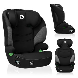 LIONELO LIONELO Autosedačka Lars i-Size (100-150 cm) Black Grey