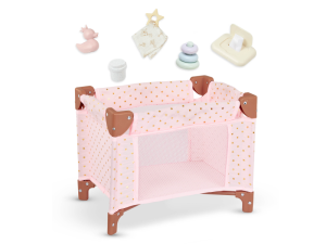 Postýlka pro panenku s doplňky