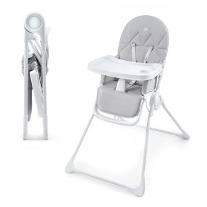 KINDERKRAFT KINDERKRAFT Židlička jídelní Binci Light Grey
