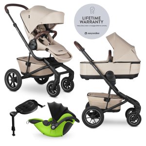 EASYWALKER EASYWALKER Kočárek kombinovaný Jimmey Explore Pearl Taupe AIR + KIDDY Evoluna i-size 2 + Základna
