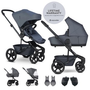 EASYWALKER EASYWALKER Set XL kočárek kombinovaný Harvey NXT s příslušenstvím Deep Blue