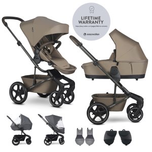 EASYWALKER EASYWALKER Set XL kočárek kombinovaný Harvey NXT s příslušenstvím Mocha Brown